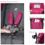 КОЛЯСКА ДЕТСКАЯ ME 1029 BREEZE PINK Розовая