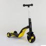 Самокат 3в1 JT 10993 Best Scooter самокат-велобег-велосипед Жёлтый