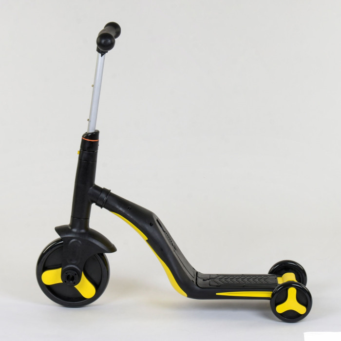 Самокат 3в1 JT 10993 Best Scooter самокат-велобег-велосипед Жёлтый