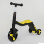 Самокат 3в1 JT 10993 Best Scooter самокат-велобег-велосипед Жёлтый