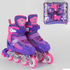 Ролики 20066-L Best Roller /размер 38-42/ цвет - ФИОЛЕТОВЫЙ 