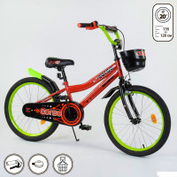 Велосипед 20" дюймов 2-х колёсный R - 20273 "CORSO" 
