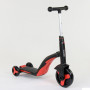 Самокат 3в1 JT 28288 Best Scooter самокат-велобег-велосипед Красный