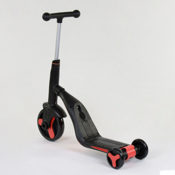 Самокат 3в1 JT 28288 Best Scooter самокат-велобег-велосипед Красный