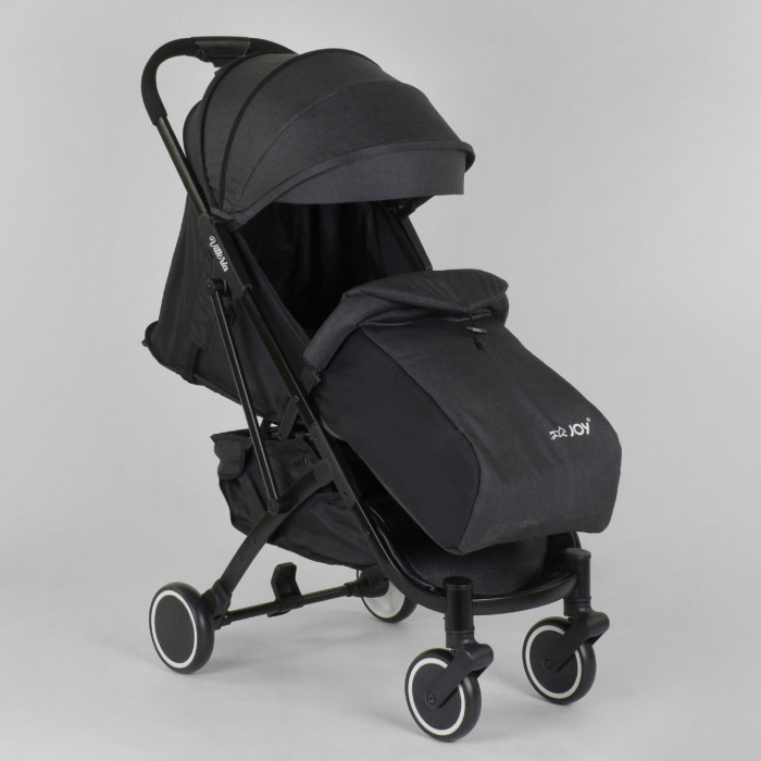 Коляска прогулочная детская "JOY" Vittoria 52254 цвет СЕРЫЙ ЛЕН