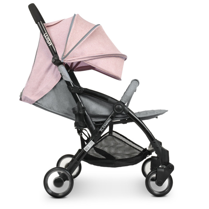 КОЛЯСКА ДЕТСКАЯ ME 1058 WISH PINK GRAY Розвая