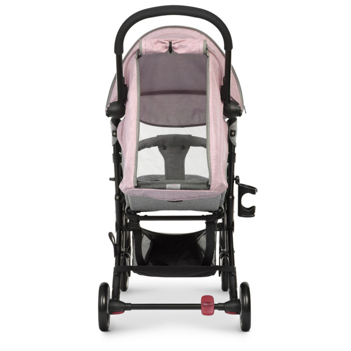 КОЛЯСКА ДЕТСКАЯ ME 1058 WISH PINK GRAY Розвая