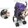 КОЛЯСКА ДЕТСКАЯ ME 1029 BREEZ VIOLET Фиолетовая