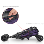 КОЛЯСКА ДЕТСКАЯ ME 1029 BREEZ VIOLET Фиолетовая