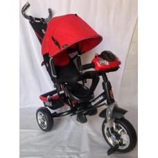 Велосипед 6588 - 30-105 Best Trike  КОЛЕСО ПЕНА, d=25см переднее, d=20см задние, ФАРА, в коробке 