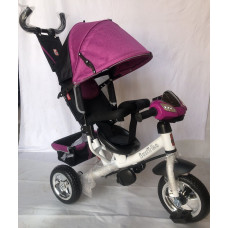 Велосипед 6588 - 31-214 Best Trike  КОЛЕСО ПЕНА, d=25см переднее, d=20см задние, ФАРА, в коробке 
