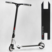 Самокат трюковый N- 31020 "Best Scooter" (2) "Freestyle", HIC-система, ПЕГИ, алюминиевый диск и дека, колёса PU, d=120мм, ширина руля 58 см 