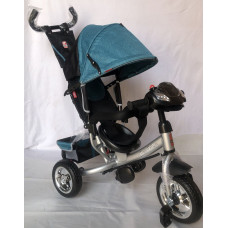 Велосипед 6588 - 39-008 Best Trike  КОЛЕСО ПЕНА, d=25см переднее, d=20см задние, ФАРА, в коробке 