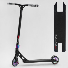 Самокат трюковый N- 43005 "Best Scooter" (2) "Freestyle", HIC-система, ПЕГИ, алюминиевый диск и дека, колёса PU, d=120мм, ширина руля 58 см 