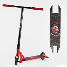 Самокат трюковый 46409 Best Scooter (4) HIC-система, ПЕГИ, алюминиевый диск и дека, АНОДИРОВАННАЯ ПОКРАСКА, колёса PU, d=110мм, ширина руля - 60 см 