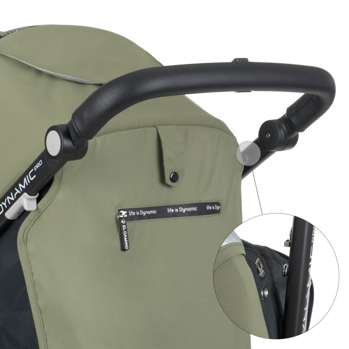 Коляска дитяча ME 1053N DYNAMIC PRO Khaki