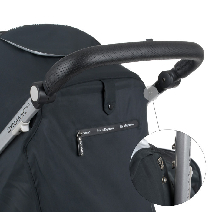 Коляска дитяча ME 1053N DYNAMIC PRO Onyx