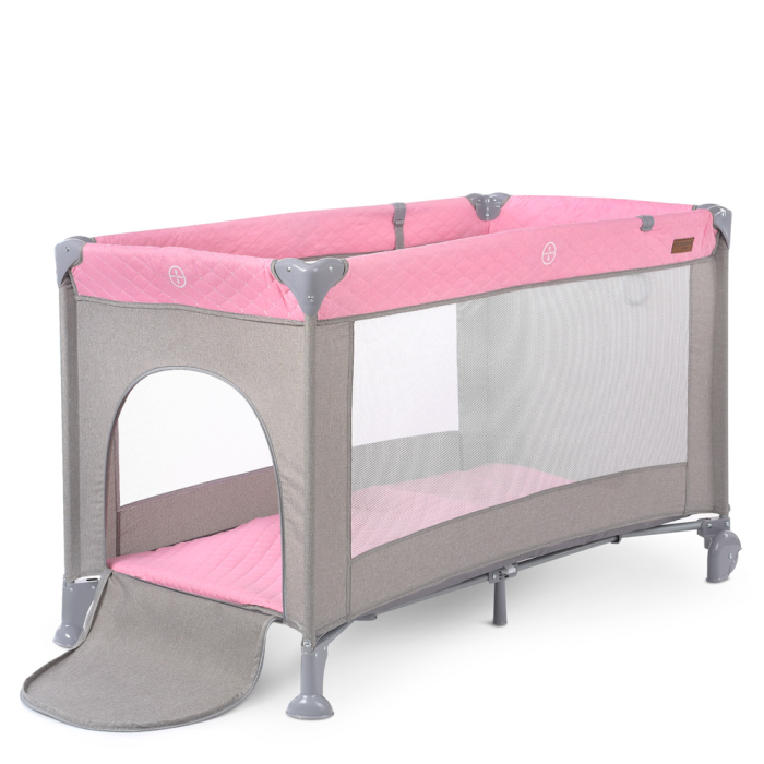 Манеж ME 1096 ACTIVE Pink Gray