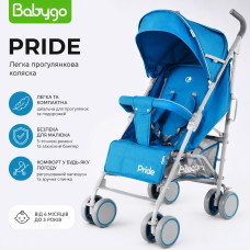 Акція! КОЛЯСКА ТРОСТЬ BABYCARE Pride BC-1412 BLUE Голубая