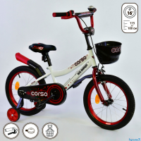 Велосипед 16" дюймов 2-х колёсный R - 16070 "CORSO" 