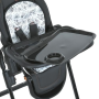 Стільчик ME 1037-B CRYSTAL Black Gold