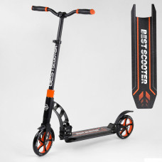 Самокат двоколісний "Best Scooter" 23023  колеса PU, d переднього колеса 200мм, d заднього колеса 200мм, 2 амортизатора, в коробці
