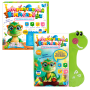 Книга Віммельбух 51822  "WToys", ОЗВУЧУВАННЯ УКР. МОВОЮ, 19 тем, казки, пісні, загадки, скоромовки, сенсорні кнопки, маркер “пиши-витирай”, в коробці