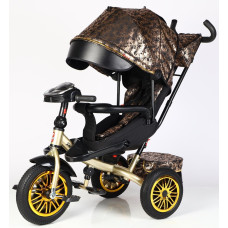 Велосипед 3-х кол. 8066 / 819-40 BestTrike "Perfetto" (1) поворотне сидіння, колеса гумові надувні, кошик, фара музична, USB, Bluetooth, в коробці 