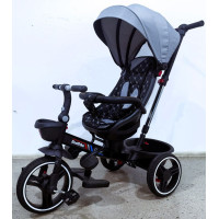 Велосипед 6390 – 19-306 BestTrike "Oscar" (1) ПОВОРОТНЕ СИДІННЯ, КЕРМО СКЛАДАЄТЬСЯ, КОЛЕСА З ПРОГУМОВАНИМ PU, КОШИК, ТЕЛЕСКОПІЧНА РУЧКА 
