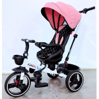 Велосипед 6390 – 16-002 BestTrike "Oscar" (1) ПОВОРОТНЕ СИДІННЯ, КЕРМО СКЛАДАЄТЬСЯ, КОЛЕСА З ПРОГУМОВАНИМ PU, КОШИК, ТЕЛЕСКОПІЧНА РУЧКА 