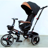 Велосипед 6390 – 24-115 BestTrike "Oscar" (1) ПОВОРОТНЕ СИДІННЯ, КЕРМО СКЛАДАЄТЬСЯ, КОЛЕСА З ПРОГУМОВАНИМ PU, КОШИК, ТЕЛЕСКОПІЧНА РУЧКА