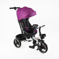 Велосипед 6390 – 17-502 BestTrike "Oscar" (1) ПОВОРОТНЕ СИДІННЯ, КЕРМО СКЛАДАЄТЬСЯ, КОЛЕСА З ПРОГУМОВАНИМ PU, КОШИК, ТЕЛЕСКОПІЧНА РУЧКА 