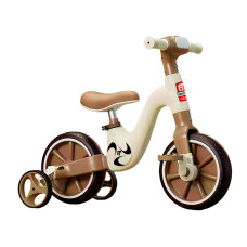 Велосипед-трансформер Best Trike BT-16530 (1) колеса 10’’, українське озвучування, з’ємні педалі, з’ємні допоміжні бокові колеса, в коробці 