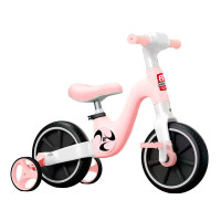 Велосипед-трансформер Best Trike BT-14680 (1) колеса 10’’, українське озвучування, з’ємні педалі, з’ємні допоміжні бокові колеса, в коробці 