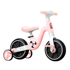 Велосипед-трансформер Best Trike BT-14680 (1) колеса 10’’, українське озвучування, з’ємні педалі, з’ємні допоміжні бокові колеса, в коробці 