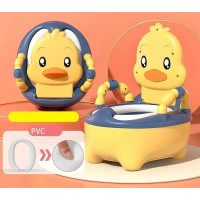 Горщик дитячий Bimbo 3909-46 (1) розмір: 32х22х36 см, колір Жовтий, м`яке сидіння, в коробці 