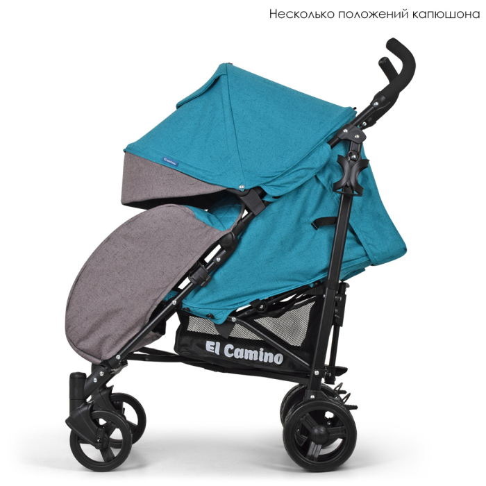 КОЛЯСКА ДЕТСКАЯ ME 1013L RUSH TURQUOISE Бирюзовая