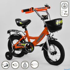 Велосипед 12" дюймов 2-х колёсный G-12220 "CORSO" 