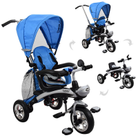 Велосипед трехколесный Bambi M 3212A-6 Голубой